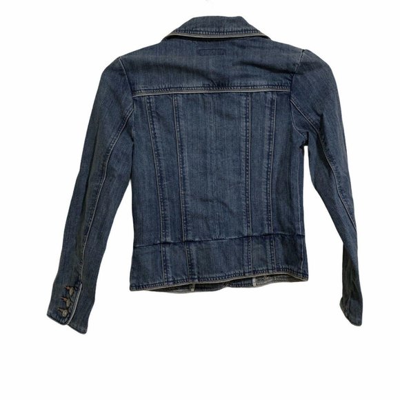 Guess Size S/P Women’s Fitted Denim Jean Jacket - Picture 4 of 6